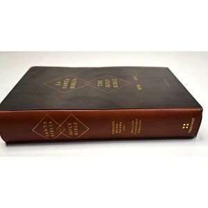 La Santa Biblia Holy Bible RVR ESV Soft Crossway 2016 Bilingual Spanish Reina